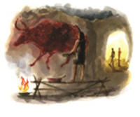 Cave painting